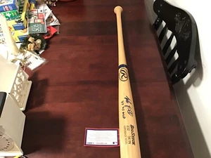 Mike Lowell signed 2007 WS MVP Bat Dave & Adams COA - Picture 1 of 3