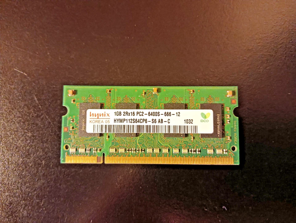 Memoria hynix hymp112s64cp6 S6 AB-C usata - Immagine 1 di 1