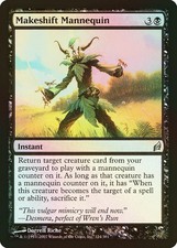 Mtg-makeshift mannequin/manikin improvised | lorwyn [foil] fra