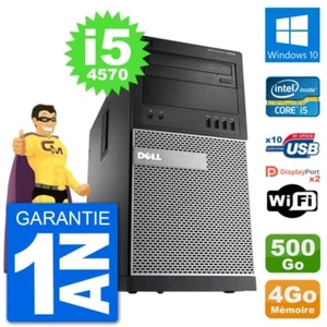 PC tour DELL 9020 Intel Core i5-4570 RAM 4Go Festplatte 500Go Windows 10 Wifi - Bild 1 von 3