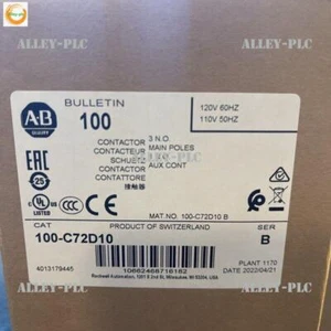 NEW IN BOX AB 100-C72D10 ALLEN BRADLEY. CONTACTOR 120V US Free Tax - Bild 1 von 1