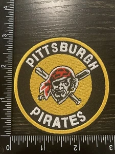 PIITTSBURGH PIRATES MLB BASEBALL EMBROIDERED IRON ON PATCH - Picture 1 of 1