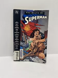 The Death of Superman Library Binding - 1 de abril de 1993 por DC Comics. Biblioteca antigua - Imagen 1 de 9