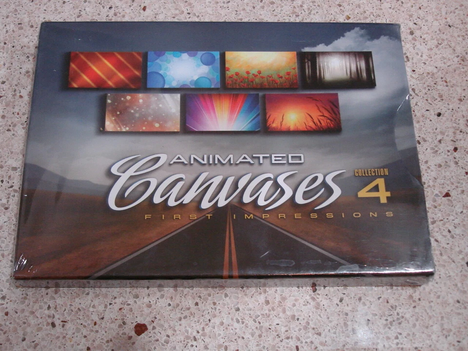 NEW Digital Juice - Animated Canvases Collection 4. FACTORY SEALED  - Image 1 of 3