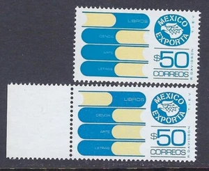 EXPORTA 50p. "LIBROS-LIBROS" 2 Tonos sc#1133 ex#96a PPR #5 (E147c)* - Imagen 1 de 1