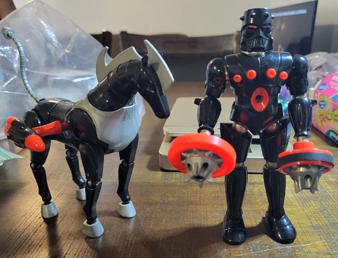 Vintage Micronauts Baron Karza and Andromeda 1977  MEGO action figures Cover
