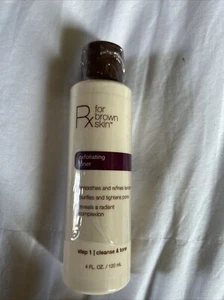 Dr. Susan Taylor's Rx For Brown Skin Exfoliating Toner Step 1 Sealed 4oz New - Picture 1 of 2