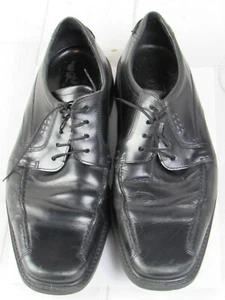 Ecco Mens Black Oxford Dress Shoes Size 9 - Picture 1 of 7