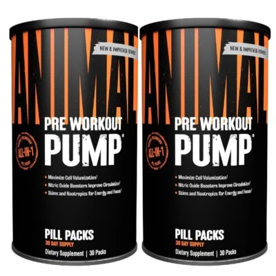 [Paquete de 2] Bomba Universal Nutrición Animal 30 Paquetes Foto 1 de 3