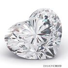 1.51 Carat H/SI1/Ex Cut Heart Shape AGI Earth Mined Diamond 7.61x8.13x3.53mm