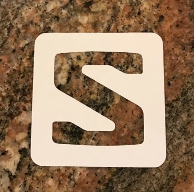 Salomon Ski Sticker - Ski Bindings Poles Goggles Snowboarding Skiing Burton