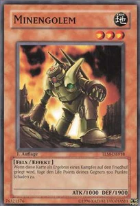 YuGiOh Minengolem TLM-DE018 Common NM unl. - Bild 1 von 2