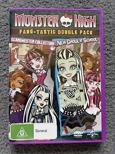 MONSTER HIGH FANG-TASTIC DOUBLE PACK DVD Region 4 Movie Good Condition