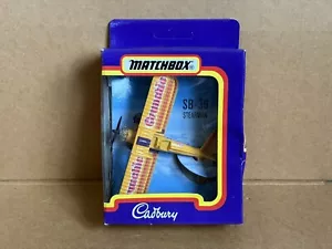 Matchbox Skybusters SB-39 Stearman Bi-Plane, Crunchie, Boxed, 1991, Die Cast. - Picture 1 of 6