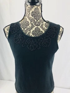 Pursuits.LTD Damen schwarzes ärmelloses Top Größe M - Bild 1 von 7