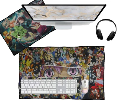 Anime XXL Gaming Mouse Pad PC Gamer Desk Mat - Image 1 of 4