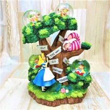 Disney Alice In Wonderland Snow Globe Dome Figurine 500 Limited