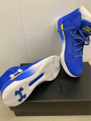Under Armour Curry 3Zer0 2017 Azul Talla 10.5 Hombre’s Zapatillas de Baloncesto Zapatos UA Foto 1 de 4
