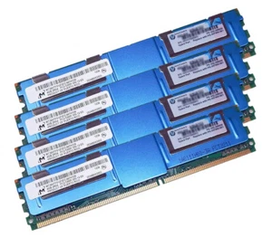 16GB 4x4GB MT36HTF51272FZ-667H1D6 PC2-5300F 2Rx4 Memory RAM Apple Mac Pro - Picture 1 of 1