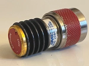 TERMINADOR DE MICROONDAS MIDWEST 2080 N TIPO MACHO 50 OHM 10W 12.4GHZ fba10a85 - Imagen 1 de 3