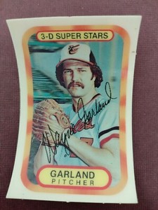 1977 KELLOGG'S WAYNE GARLAND CARD #21 **FREE SHIPPING**