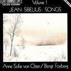 Songs Vol 1 Von Otter De Jean Sibelius  Cd  Etat Bon