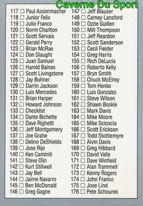 133 NOLAN RYAN CHECKLISTE 89 BIS 176 TEXAS RANGERS BASEBALL CARD LEAF 1992 - Bild 1 von 1