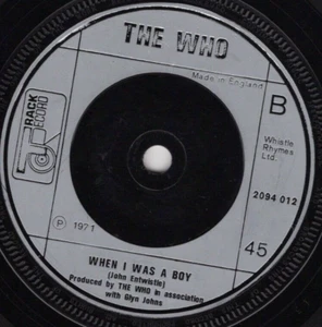 The Who – Let's See Action 1972 Track Record UK Rock EX - Picture 1 of 2