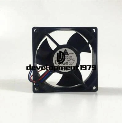 Delta EFB0812EH -F00 8025 8CM 80MM DC 12V 0.42A 3-pin Case Cooling fan - Image 1 of 3