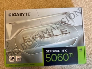 Gigabyte RTX 5060 Ti Eagle OC ICE 16GB GPU π» New in Box π In Hand UK - Afbeelding 1 van 8