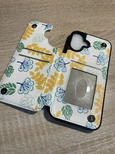 Funda tipo billetera iPhone 16 Plus con tarjetero - Cierre magnético Estuche a prueba de golpes (18) - Imagen 1 de 4