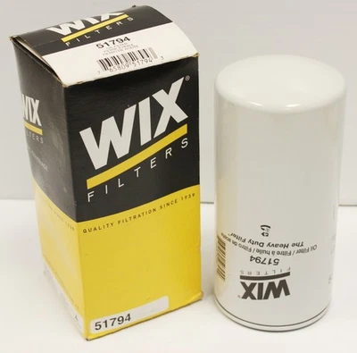 Filtro de aceite WIX 51794 para Certain Blue Bird, Chevrolet, GMC, Generac nuevo Foto 1 de 4