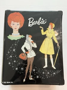 Vintage 1963 Barbie Doll Black Mattel Case Trunk Retro Throwback Collectible - Picture 1 of 6
