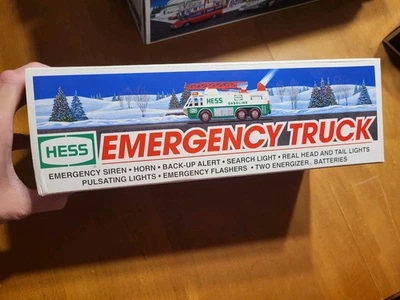 Hess 1996 Emergency Truck Siren Horn Back Up Alert Search Light Head Tail Lights - Image 1 of 4