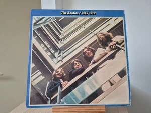 The Beatles 1967–1970 Blue Album vinyl 33T 2LP Apple PCSP 718 UK VG/VG+ - Picture 1 of 10