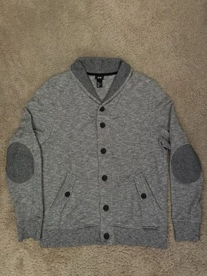 Suéter / Cárdigan / Tirar / Botón delantero / Gris / Hombre’s talla L Foto 1 de 4