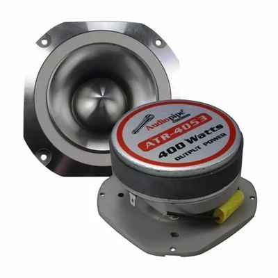 1 Pair Audiopipe ATR4053 400 W 1.5" Bullet Tweeters ATR-4053 Car Stereo Chrome - Image 1 of 4
