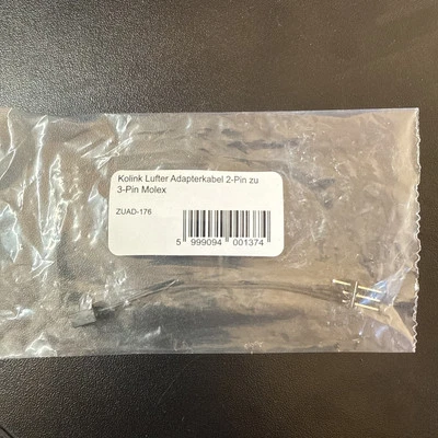 Kolink 2-Pin To 3-Pin Molex Adapter - Image 1 of 3