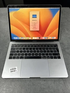 Apple MacBook Pro 13" 2017, Two Thunderbolt 3 Ports i5-7360U CPU 2.30GHz 8GB 256 - Picture 1 of 7