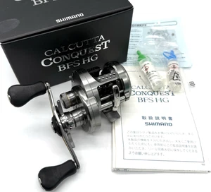 Shimano 17 CALCUTTA CONQUEST BFS HG Baitcasting Excellent++++ [US Duty Included] - Picture 1 of 24