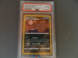Umbreon Pokemon SWSH129 SWSH: Sword & Shield Promo Cards Holo PSA 10 - Picture 1 of 3
