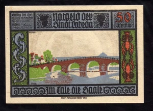 LABEDA  - GERMANY NOTGELD  -   50 PFENNIG - Picture 1 of 2