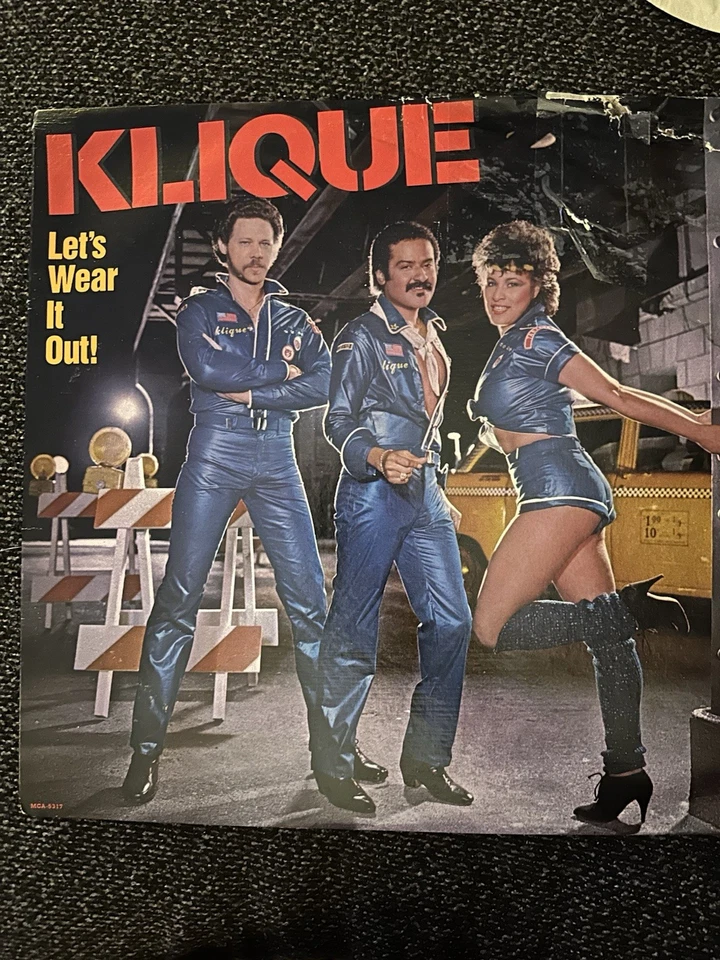 Klique – Let’s Wear It Out! LP 1982 MCA-5317 Funk Disco VG Vinyl - Image 1 of 4