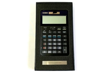 Casio S100X-BK Premium Calculator 12 Digit 183 x 110.5mm Aluminum Body Black - Image 1 of 3