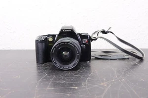 Canon EOS Rebel XS Black SLR 35mm Camera W/ Canon Ef 28-80mm - Picture 1 of 8