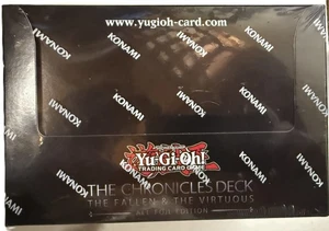 1 X Yu-Gi-Oh! The Chronicles Deck The Fallen & The Virtuous Factory Sealed 8 CT - Picture 1 of 2