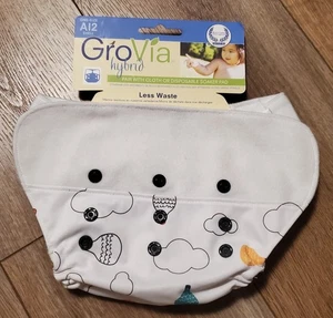 NEW GroVia Hybrid Shell Waterproof Diaper Cover  One-Size AI2 Shell Balloons - Picture 1 of 2
