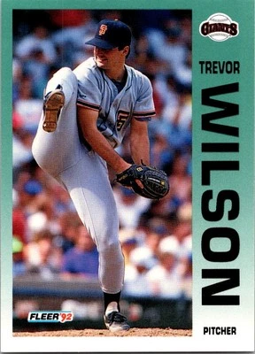1992 Fleer #651 Trevor Wilson - Image 1 of 2