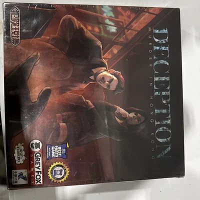 Deception Murder in Hong Kong Board Game by Grey Fox Games (dented) - Image 1 of 2