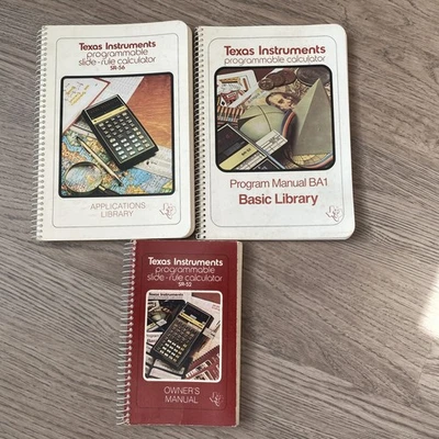 SR-56 APPLICATIONS MANUAL VINTAGE PROGRAMMABLE CALCULATOR ACCESSORY+SR52+BA1 - Image 1 of 4